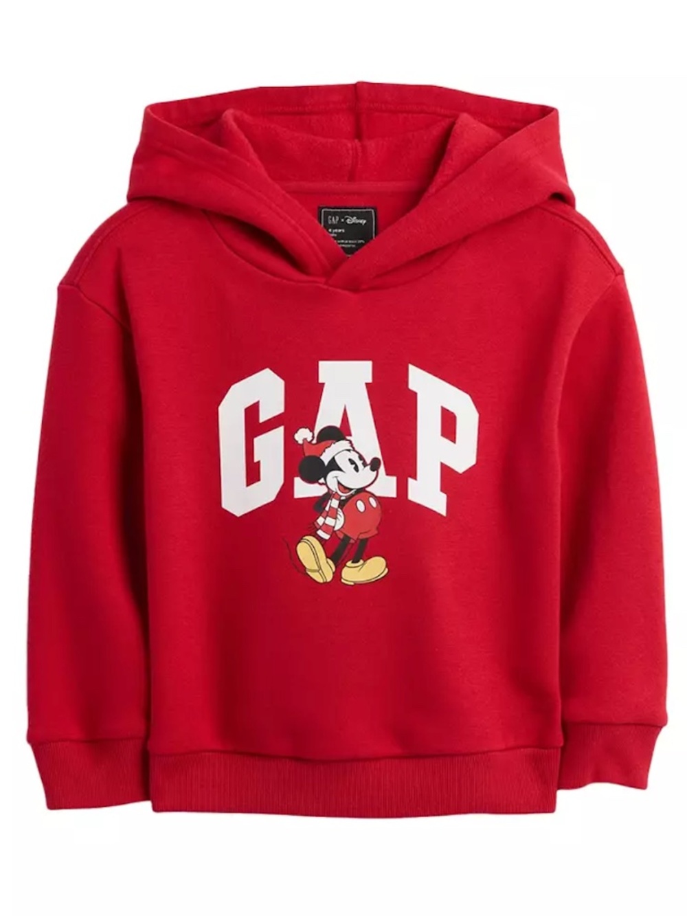 BABYGAP x DISNEY MICKEY MOUSE RED RELAXED LOGO SWEATSUIT - 5T